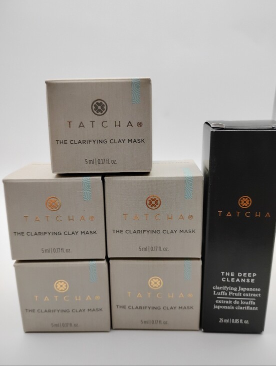 Tatcha Other - 5 Tatcha Clarifying Clay Mask 5ML & 1 Tatcha The Deep Cleanse 25ML